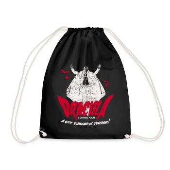 Universal Monsters Dracula L'écriture Rouge - Sac de sport léger - noir - Devant