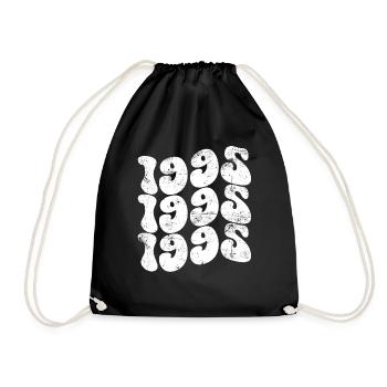 Millésime 1995 - Sac de sport léger - noir - Devant