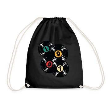 Millésime 1997 - Sac de sport léger - noir - Devant
