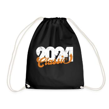 Bonne année 2024 - Sac de sport léger - noir - Devant