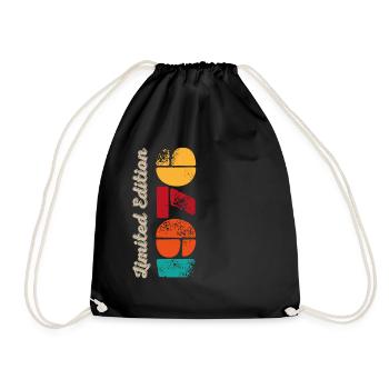Millésime 1976 - Sac de sport léger - noir - Devant