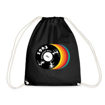 Millésime 1963 - Sac de sport léger - noir - Devant
