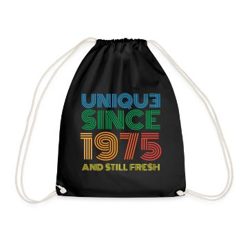Millésime 1975 - Sac de sport léger - noir - Devant
