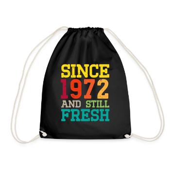 Millésime 1972 - Sac de sport léger - noir - Devant