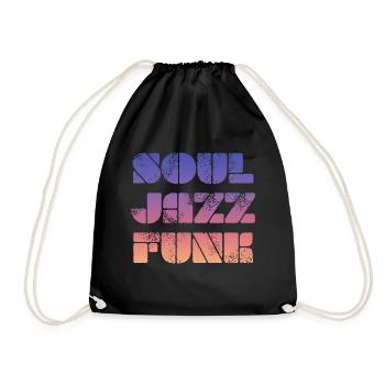 Soul, Jazz, Funk - Sac de sport léger - noir - Devant