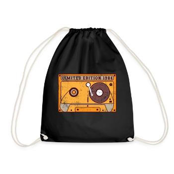 Millésime 1984 - Sac de sport léger - noir - Devant