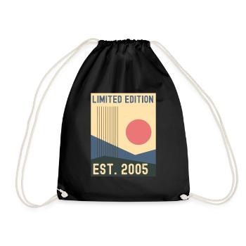 Millésime 2005 - Sac de sport léger - noir - Devant