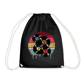 Millésime 1972 - Sac de sport léger - noir - Devant