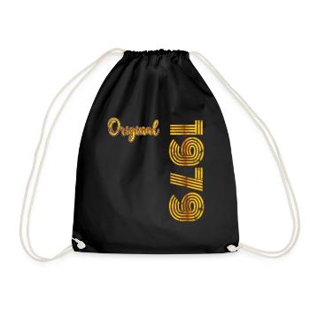 Millésime 1979 - Sac de sport léger - noir - Devant