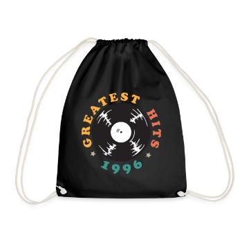 Millésime 1996 - Sac de sport léger - noir - Devant