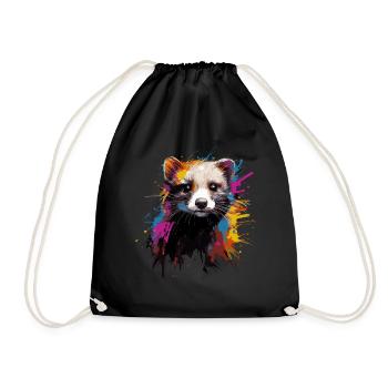 Furet - Sac de sport léger - noir - Devant