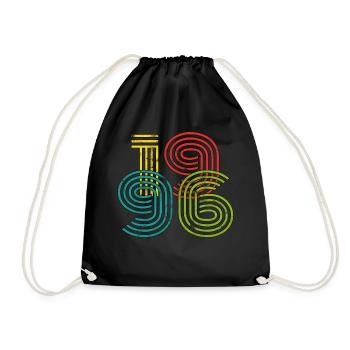 Millésime 1996 - Sac de sport léger - noir - Devant