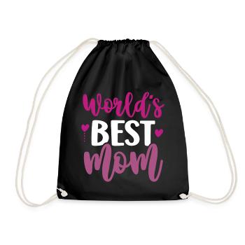 La meilleure maman du monde - Sac de sport léger - noir - Devant