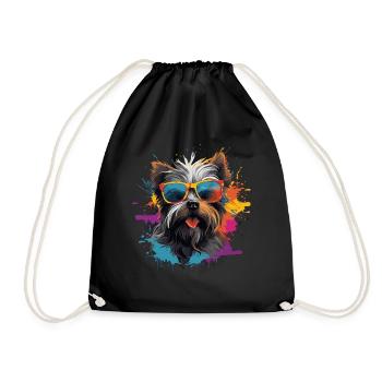 Terrier blanc Highland de l’Ouest frais - Sac de sport léger - noir - Devant