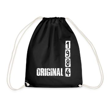 Millésime 1984 - Sac de sport léger - noir - Devant