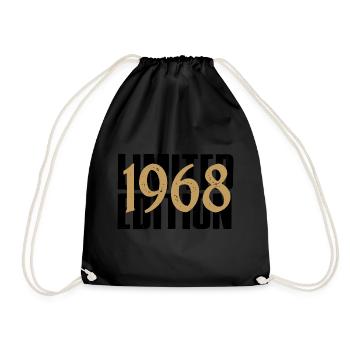 Millésime 1968 - Sac de sport léger - noir - Devant