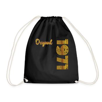 Millésime 1971 - Sac de sport léger - noir - Devant