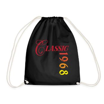 Millésime 1968 - Sac de sport léger - noir - Devant