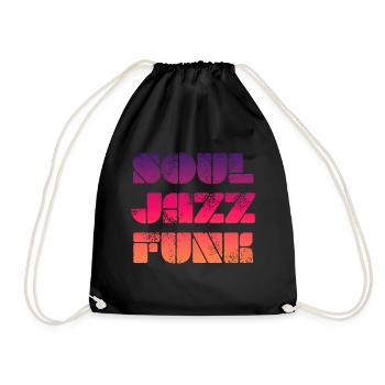 Soul, Jazz, Funk - Sac de sport léger - noir - Devant