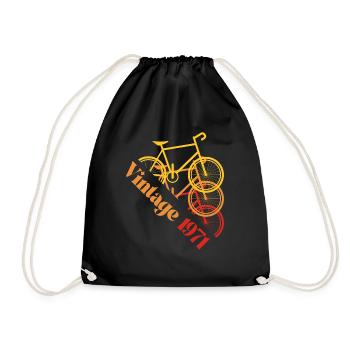 Millésime 1971 - Sac de sport léger - noir - Devant