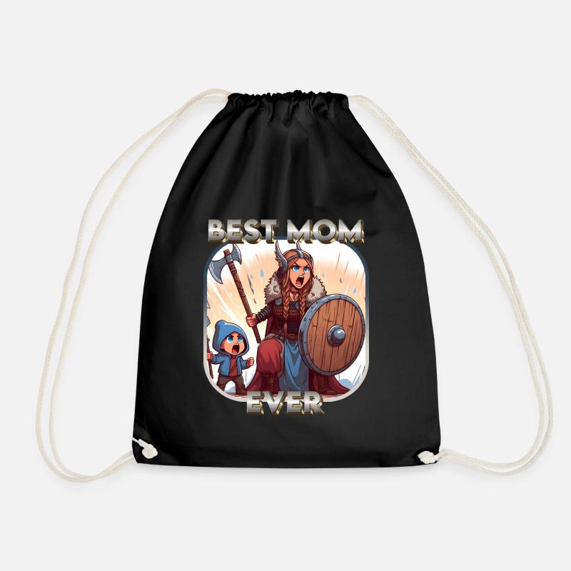 Best Mom Ever - Turnbeutel - Schwarz