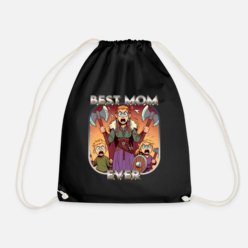 Best Mom Ever - Turnbeutel - Schwarz
