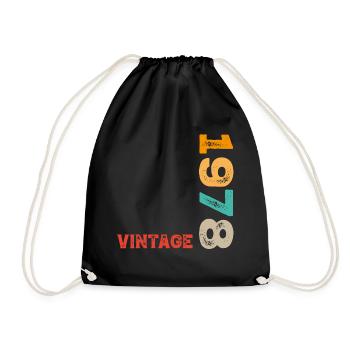 Millésime 1978 - Sac de sport léger - noir - Devant