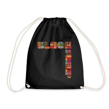 Black Sheep Retro - Turnbeutel - Schwarz - Vorne