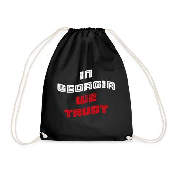In Georgia we trust - Turnbeutel - Schwarz - Vorne