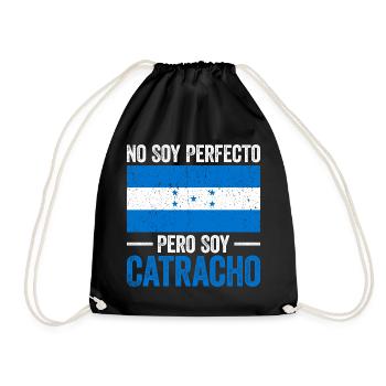 Fier du Honduras – Catracho Design - Sac de sport léger - noir - Devant