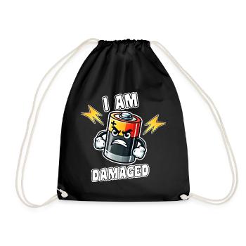 Emotional depth, self-awareness, acceptance - Drawstring Bag - black - Front
