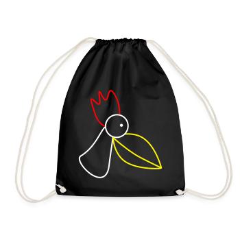 JG Label - Sac de sport léger - noir - Devant