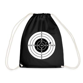 cible - Sac de sport léger - noir - Devant