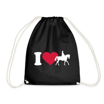 J'aime rouler - Sac de sport léger - noir - Devant