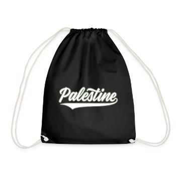 Palestine style baseball vert olive-blanc - Sac de sport léger - noir - Devant