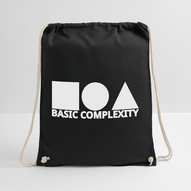 Basic complexity Drawstring Bag