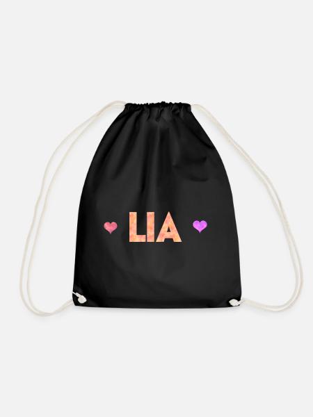 Lia - Turnbeutel - Schwarz