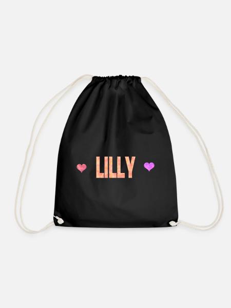 Lilly - Turnbeutel - Schwarz