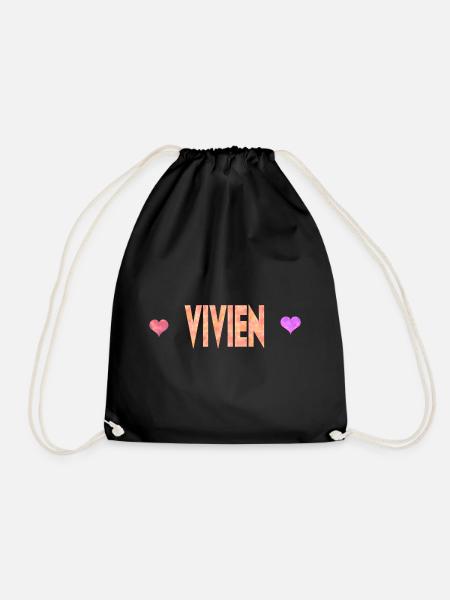 Vivien - Turnbeutel - Schwarz