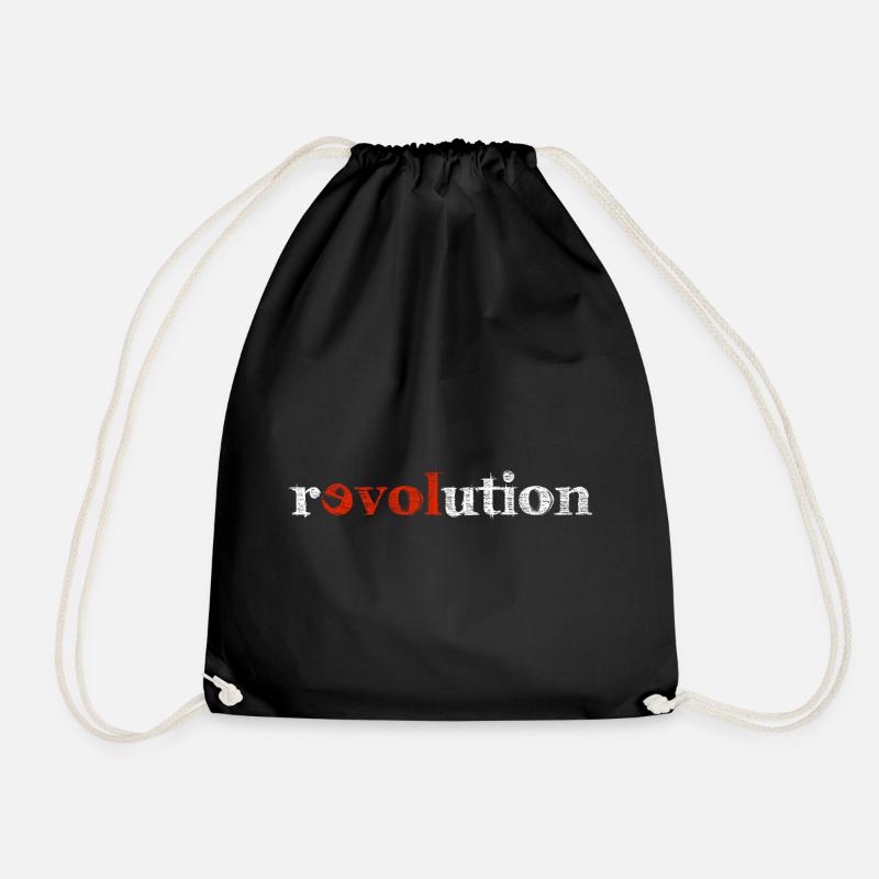 Revolution - Turnbeutel - Schwarz