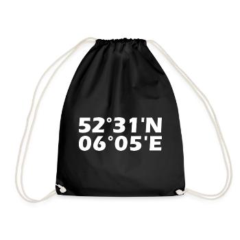 Coordonnées Zwolle - Sac de sport léger - noir - Devant