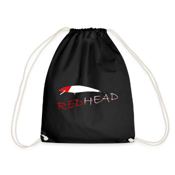 Redhead - Drawstring Bag - black - Front