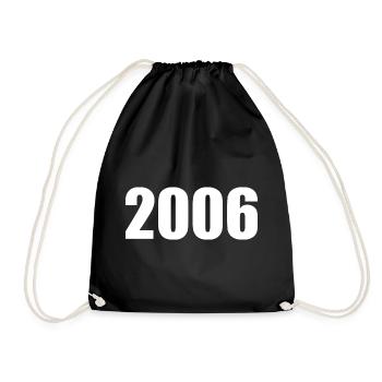 2006 modèle d’anniversaire personnaliser la conception - Sac de sport léger - noir - Devant