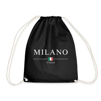 Milano italia - Sac de sport léger - noir - Devant
