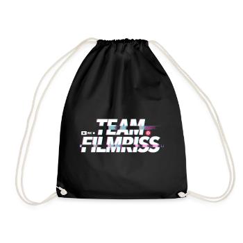 Mallorca Team Filmriss Party JGA Partycrew Malle - Turnbeutel - Schwarz - Vorne