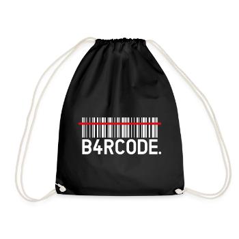 B4RCODE. Numériser - Sac de sport léger - noir - Devant