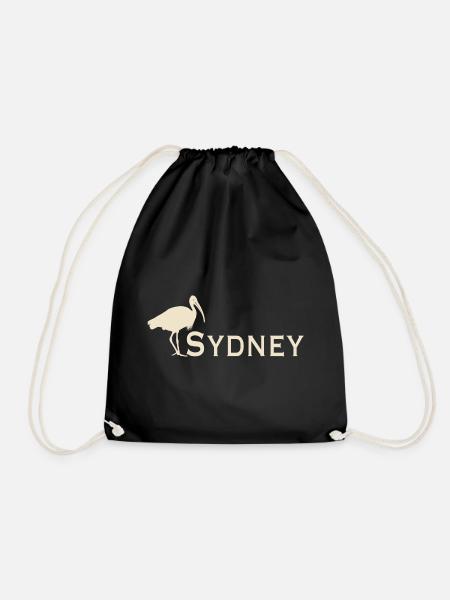 Bin Chicken Sydney - Turnbeutel - Schwarz