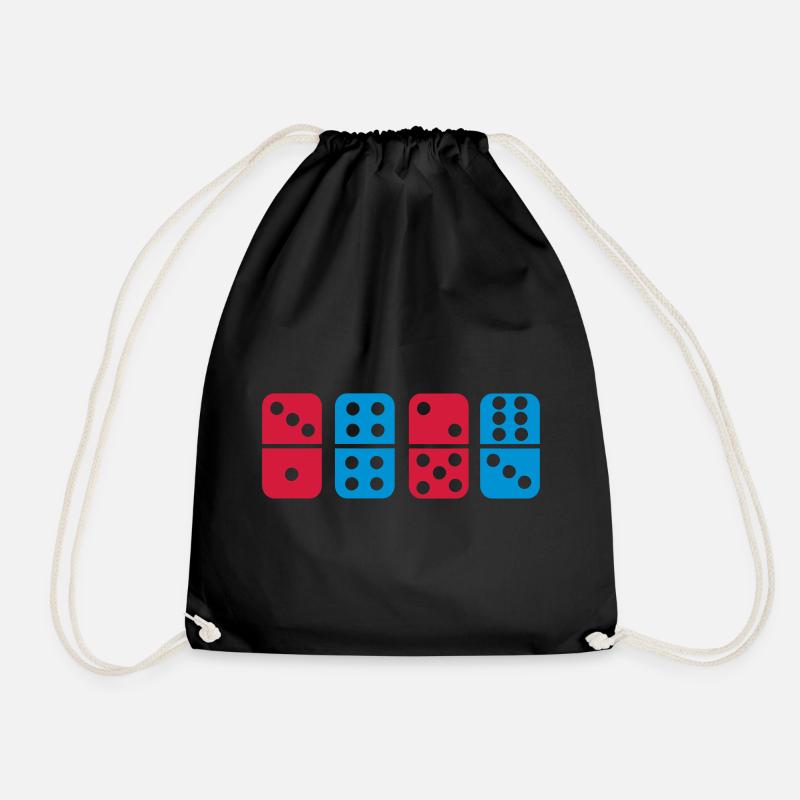 Domino - Turnbeutel - Schwarz