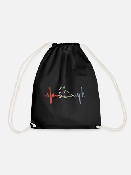 Cat Pulse Pulse Vintage Look - Sac de sport léger - noir
