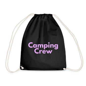 Équipe de camping - Sac de sport léger - noir - Devant